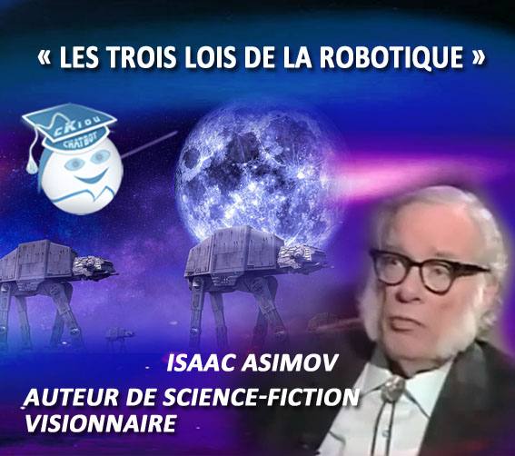 Isaac Asimov, auteur de science-fiction visionnaire, anticipateur du Futur