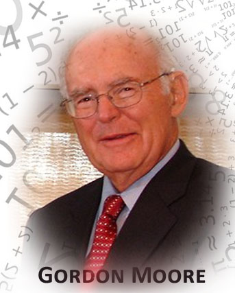 Gordon Moore, inventeur de la célèbre « Loi de Moore »